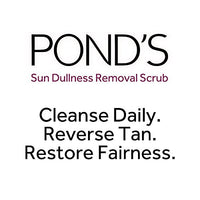 POND'S Bright Beauty Face Scrub, Deep Clean But Mild On Skin, Exfoliate, Remove Blackheads & Sun Tan, Gel Scrub, Bright Glowing Skin, 100 g