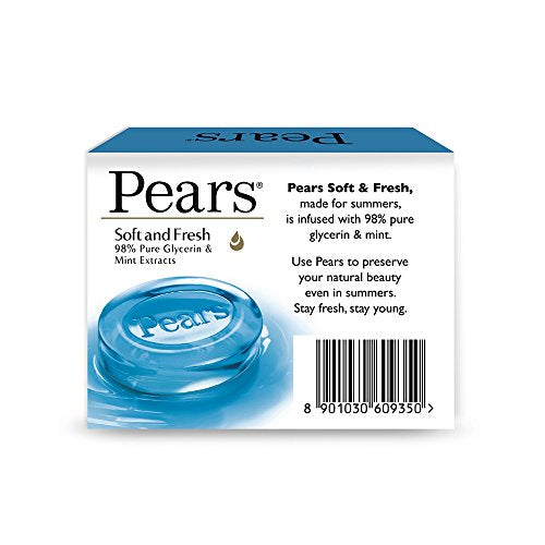 Pears Soft & Fresh Soap Bar 125 g