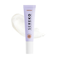 Sereko Hydra Peptide Clear Lip Balm for Dry & Chapped Lips With Ceramides & Squalane | Long Lasting Hydration, 24H Moisture Lock, Repair, Plumps & Smooths | Non Tinted | Salted Caramel - 8gm