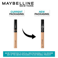 Maybelline New York Fit Me Concealer, Oil free Liquid Concealer conceals dark circles, redness, flaws & blemishes. Fit Me Liquid Concealer suits oily & dry skin - Golden Caramel|6.8ml