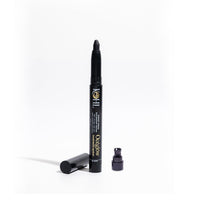 OCEGLOW-Powerful Marine Extracts Smoky Drama Black Matte Kajal Pencil For Women | 24Hr Long-Lasting Kajal Pencil | Versatile, Water-Proof And Smudge-Proof| - 1.8Gm