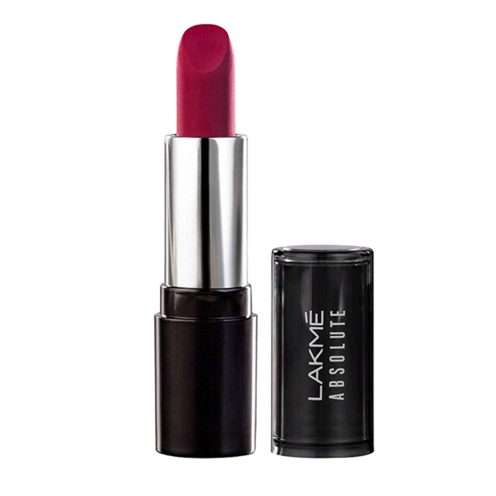 Lakmé Absolute Matte Revolution Lip Color, 104 Blushing Red, 3.5 g