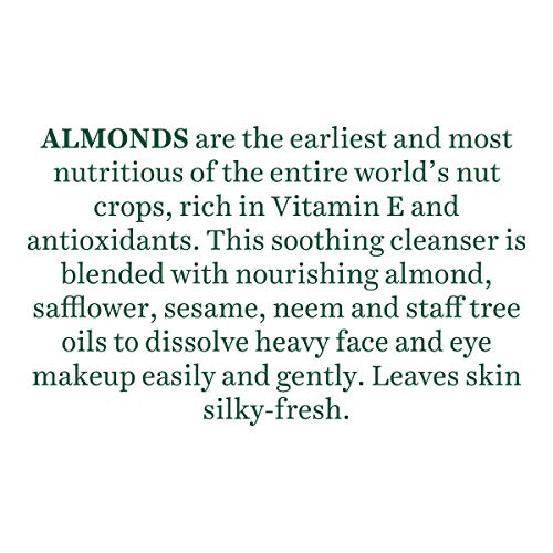 Biotique Almonmd Oil Deep Cleanse Purifying Cleansing Oil Face & Eye Makeup Remover For Normal to Dr