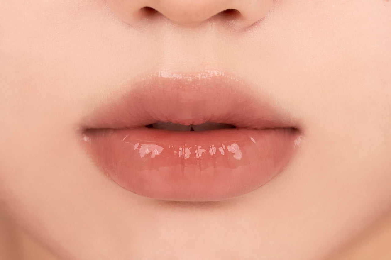 rom&nd Glasting Melting Balm 3.5g (7Colors), Glossy, Plumping Lips, Moisture, Translucent, Water Bomb, High Pigmented, Vegan (13 SCOTCH NUDE)