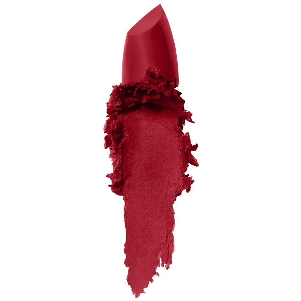 Maybelline New York Color Sensational Creamy Matte Lipstick, 691 Rich Ruby, 3.9g and Maybelline New York Color Sensational Creamy Matte Lipstick, 630 Flaming Fuchsia, 3.9g