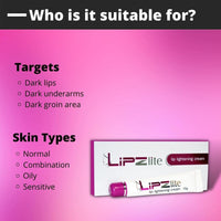 Lipzlite Lip Lightening Cream, Pack of 1