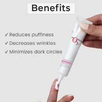 O3+ Eye Circle Cream - Brightening & Whitening for Dark Circles, 15g & O3+ Brightening and Whitening Face Wash, 50g Combo