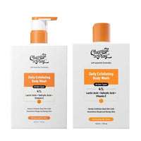 Bare Anatomy Anti Hair Fall Shampoo|5x Hair Fall Control & Growth - 250ml and Chemist At Play 1% Salicylic Acid Exfoliating Body Wash 473ml