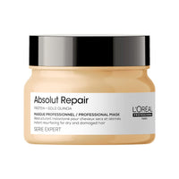 L’Oréal Professionnel Absolut Repair Hair Mask with Protein & Gold Quinoa for Dry and Damaged Hair, Serie Expert, 250gm & L'Oréal Professionnel Xtenso Care Serum 50 ml, For Straightened Hair