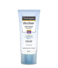 Neutrogena Ultra Sheer Sunblock - Spf 50+, 88Ml Tube For Dry Skin, Pack Of 1