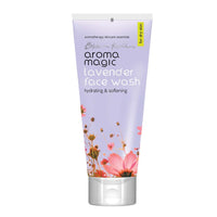 Aroma Magic Lavender Face Wash| Hydrates & Softens Skin| with Orange Extracts & Rose Essential Oil |Dry Skin –100ml Pack of 1