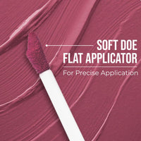 Insight Cosmetics Smudge Free Lip Mud|Ultra Matte Flawless Texture |smudge Proof |Water Proof |Long Lasting |Non Transferable |One Strock Application |Light Weight Formula,3.5 gm (Dusky Eve, 3.5 gm)