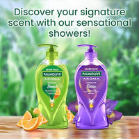 Palmolive Aroma Morning Tonic Body Wash, 750ml & Palmolive Aroma Absolute Relax, Body Wash 750 ml, Combo Pack