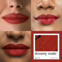 BELLAVITA Comfort Matte Bullet Lipstick| Intense Colour| Creamy Matte Finish| Intense Moisturisation| Smooth Glide| Lipsticks for Women| 4 Hr Stay, Dreamy Nude, 4.2 gm