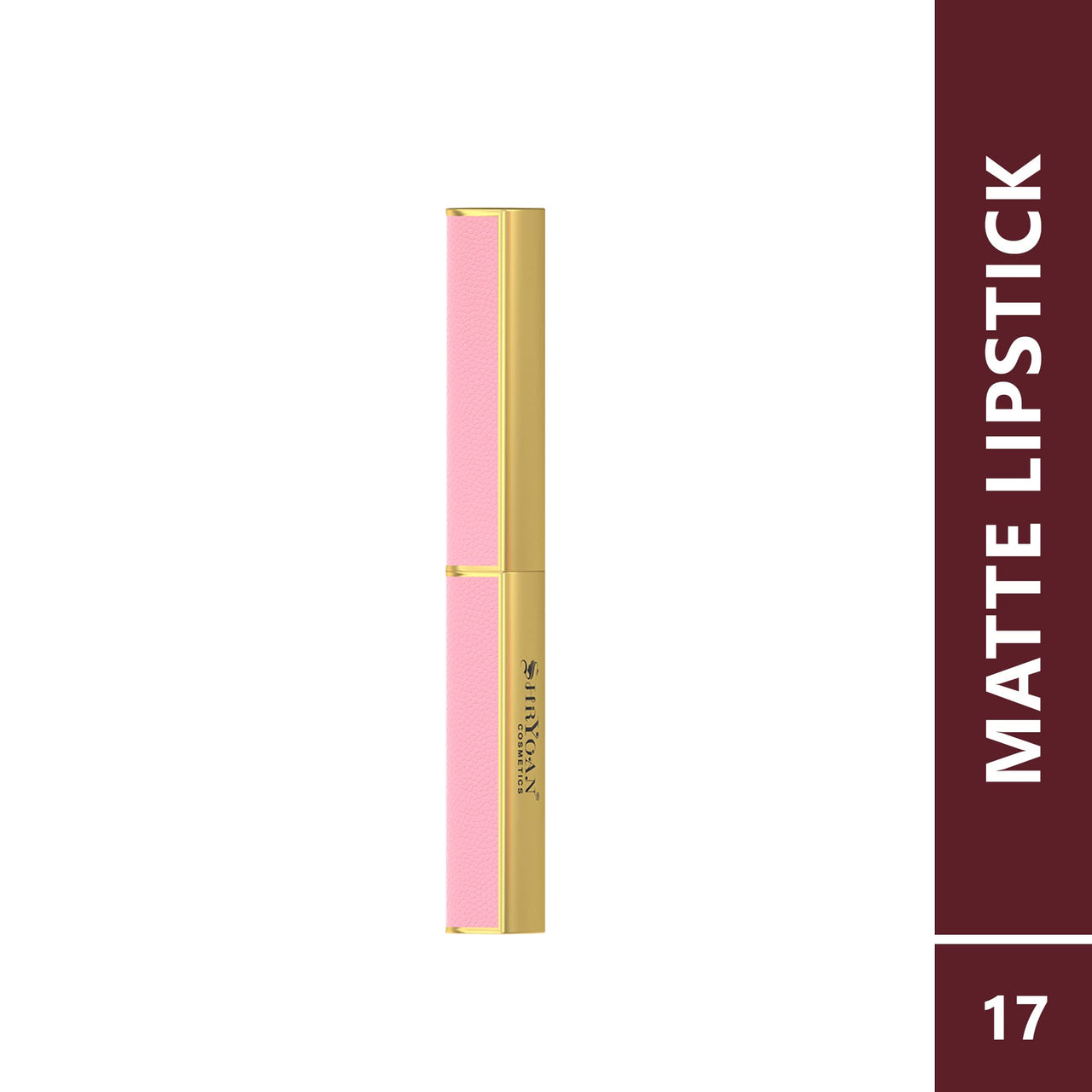 Shryoan Velvet Matte Soft Slim Lipstick| 24Hr Long Lasting, Velvet Texture, Matte Finish Lipstick with Easy Glide Lipstick (10g) (Sheer Nude)