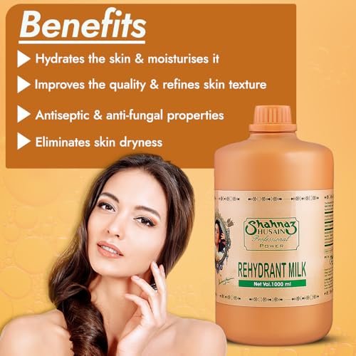 Shahnaz Husain Professional Power Rehydrant Milk Lotion, 1000 Ml