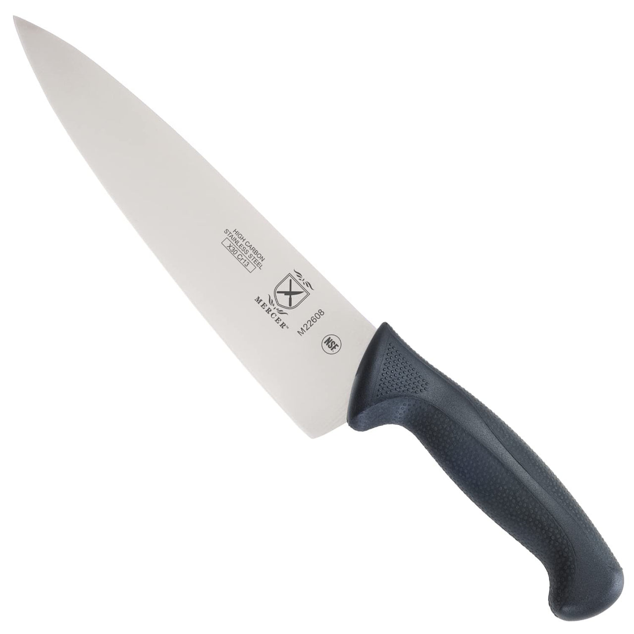 Mercer Culinary M22608 Millennia Black Handle, 8-Inch, Chef's  Knife 8" Chef's  Knife