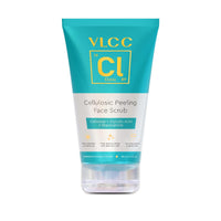 VLCC Clinic Cellulosic Peeling Face Scrub - 100g | Skin Smoothening Peeling Scrub | Weekly Exfoliation | Removes Dead Skin Cells and Excess Oil | Soft, Smooth & Clear Skin | Paraben Free