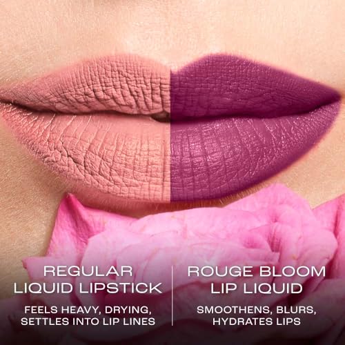 Lakmé Rouge Bloom Matte Lip Liquid, Matte Finish, longlasting for up to 14 hours, quick drying & transfer-proof, infused with vita rose for smooth & moisturised lips - Daring Dahlia