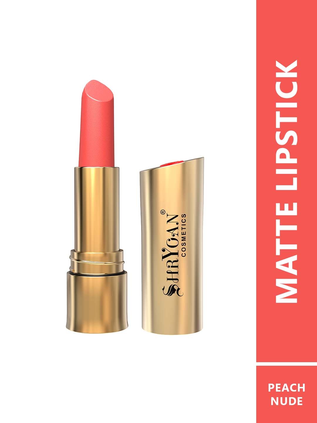 Shryoan Women's Long Lasting Non-Transfer Matte Lipstick| Smudge & Waterproof Lipstick With 24 Hr Stay (Shade 14)