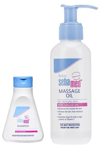 Sebamed Baby (Children) Shampoo 150ml & Baby Massage Oil, 150ml Combo