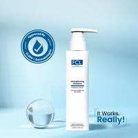 FIXDERMA Fcl Strengthening Shampoo| Strengthens Hair | Controls Hair Fall | Reduces Frizz | Promotes Hair Growth | Cleans Scalp | Mild Shampoo | Paraben & Sulphate Free - 200 Ml