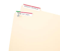 Avery File Folder Labels on 4