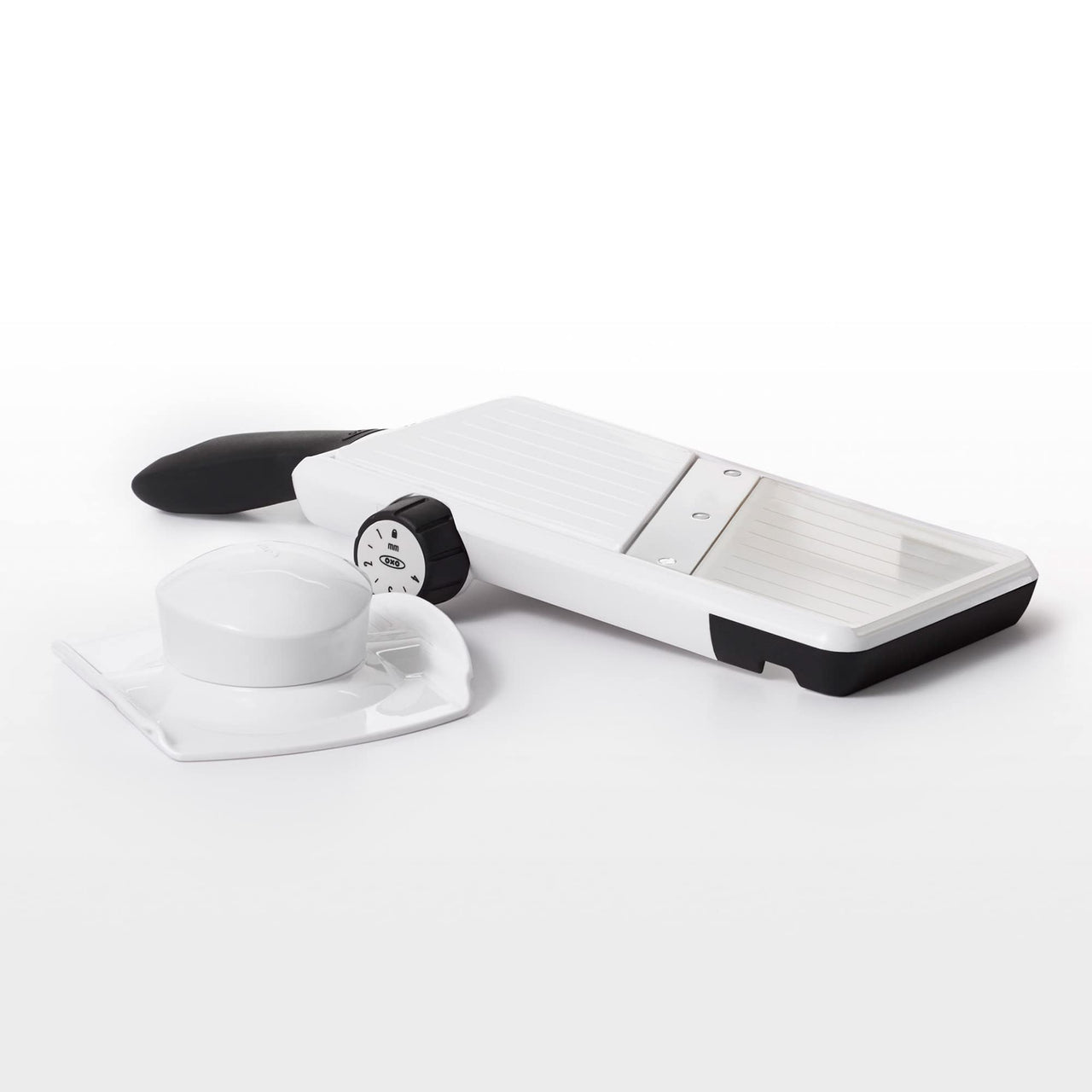 OXO Good Grips Large Adjustable Handheld Mandoline Slicer,White