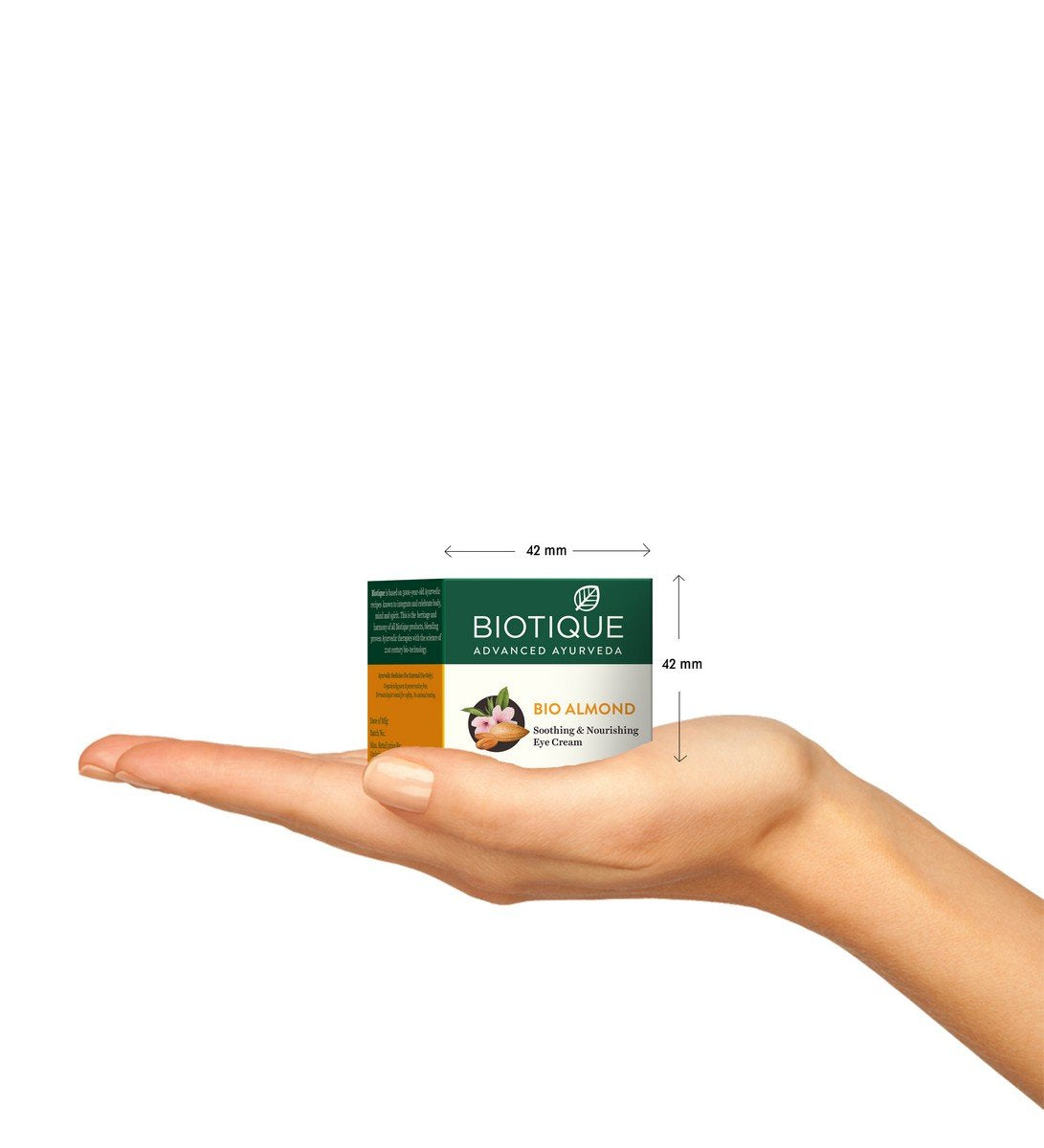 Biotique Bio Almond Soothing and Nourishing Eye Cream, 15g and Bio Seaweed Revitalizing Anti Fatigue Eye Gel, 15g