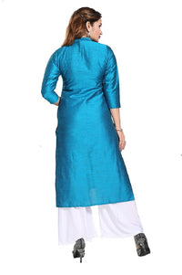 DREAM & DZIRE Women's  Silk Straight Kurti for All
