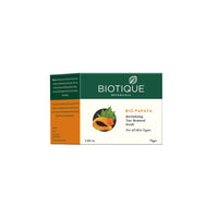 HipHop Skincare Charcoal Nose Strips for Women - Blackhead Remover (3 Strips) and Biotique Bio Papaya Revitalizing Tan Removal Scrub for All Skin Types, 75g