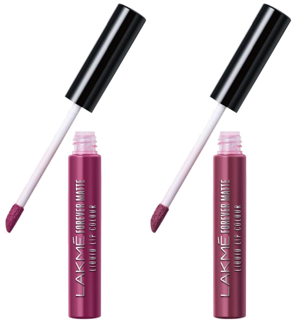 LAKMÉ Forever Matte Liquid Lip Colour & Lakme Forever Matte Liquid Lip Colour