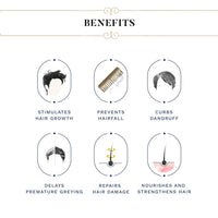 SESA Hair Vitalizer For Men 100Ml - Hair Growth Oil, Reduces Hair Fall, Nourishing Hair Oil For Men