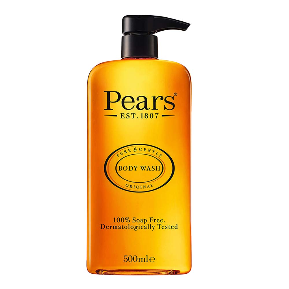 Pears Soft & Fresh Shower Gel SuperSaver XL Pump Bottle with 98% Pure Glycerine, 750 ml & Pears Pure & Gentle Shower Gel, Body Wash With Glycerine And Natural Oils, 500 Ml