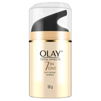 Olay Night Cream Total Effects 7 in 1, Anti-Ageing Moisturiser, 50g & Olay Day Cream Total Effects 7 in 1, Anti-Ageing Moisturiser, 50g