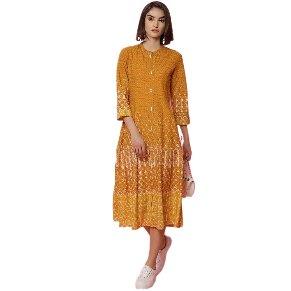 BIBA Women Rayon Kurta