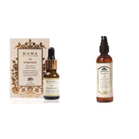Kama Ayurveda Kumkumadi Miraculous Beauty Ayurvedic Night Serum, 12ml & Kama Ayurveda Rose and Jasmine Face Cleanser with the Pure Essential Oils of Rose and Jasmine, 100ml