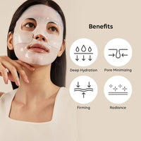 2 Pcs Collagen Overnight Face Mask | Korean Glass Skin Hydrogel Mask for Deep Hydration, Pigmentation, Anti-Aging & Pore Minimizing | Hyaluronic Acid, Niacinamide, Vitamin E & Centella(Pack of 2)