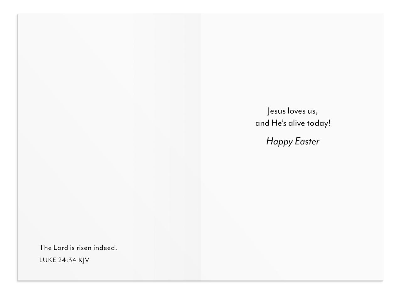 DaySpring - Easter Blessings - 8 Design Assortment with Scripture - 24 Easter Boxed Cards and Envelopes (U1617)