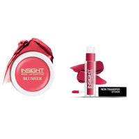 Insight Cosmetics Crème Blusher, Face Makeup, Watermelon Popsicle, 3.5 gmNon Transfer Lip Color Matte Texture12Hrs Waterproof, 4ml(LG40-14)