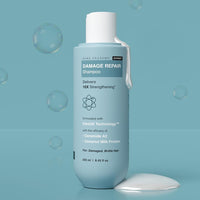 Bare Anatomy Damage Repair Hair Shampoo | Provides 10x Strengthening Powered By Ceramide A2 & Coconut Milk Protein | For Damaged, Dry & Frizzy Hair | Sulphate & Paraben Free | For Women & Men | 250ml