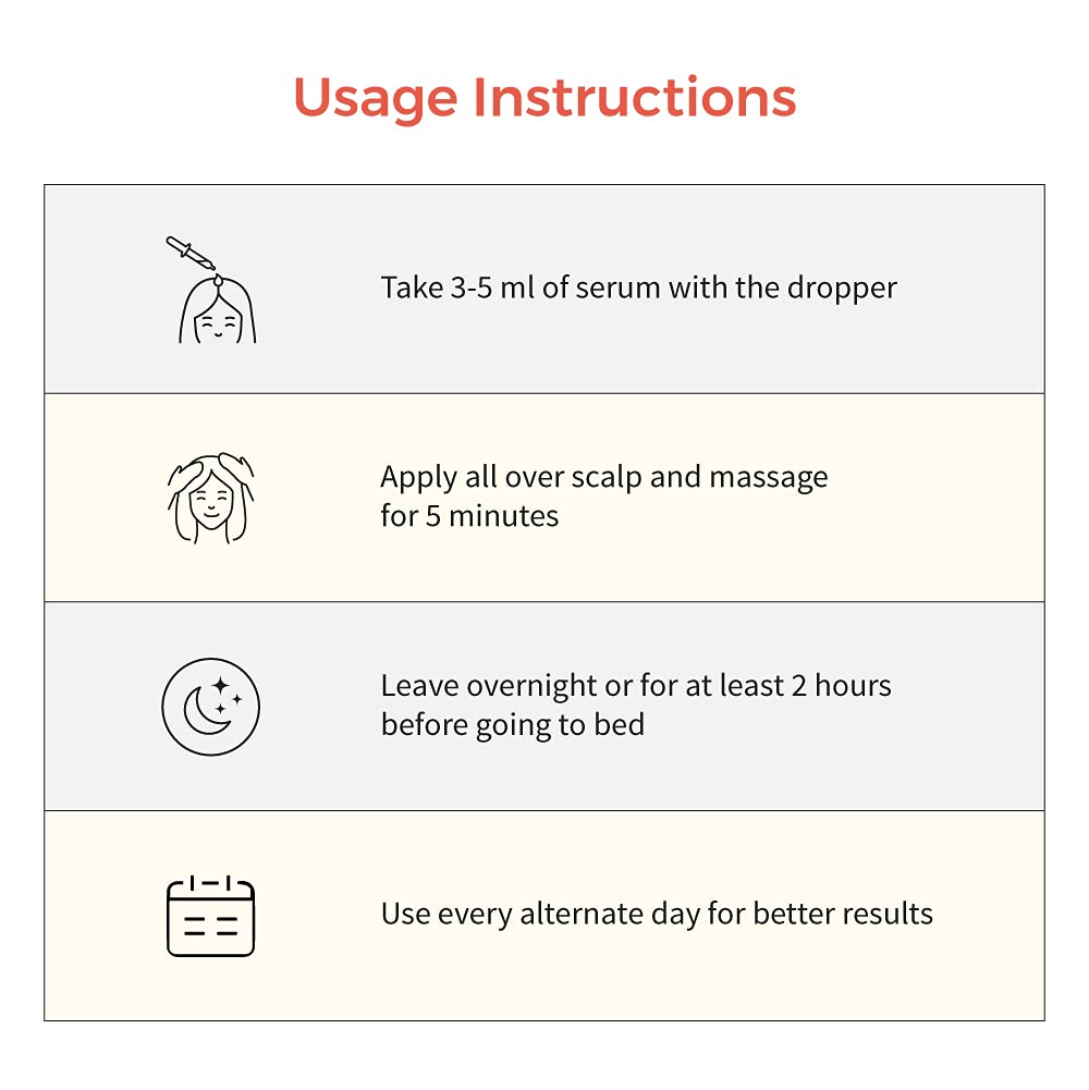 Vedix Ayurvedic Hair Serum, Nuyantra Pro Hair Growth Serum Dandruff Care For Women & Men With Neem, Tulasi & Cedar