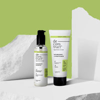 Deconstruct Nourishing Shampoo & Conditioner Duo | With Keratin, Biotin & Murumuru Butter | Removes Excess Oil & Reduces Frizziness | Smoothens & Strengthens Hair | For Men & Women | 200ml + 200g