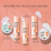 Lakme Peach Milk Moisturizer SPF 24 Sunscreen Lotion,Locks Moisture For 12 Hrs,Sun Protection,60ml