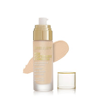 Swiss Beauty High Performance Foundation | Water-Resistant | Medium to Buildable Coverage | Lightweight | Easy to Blend | With Vitamin C & Niacinamide | Natural Beige, 55g