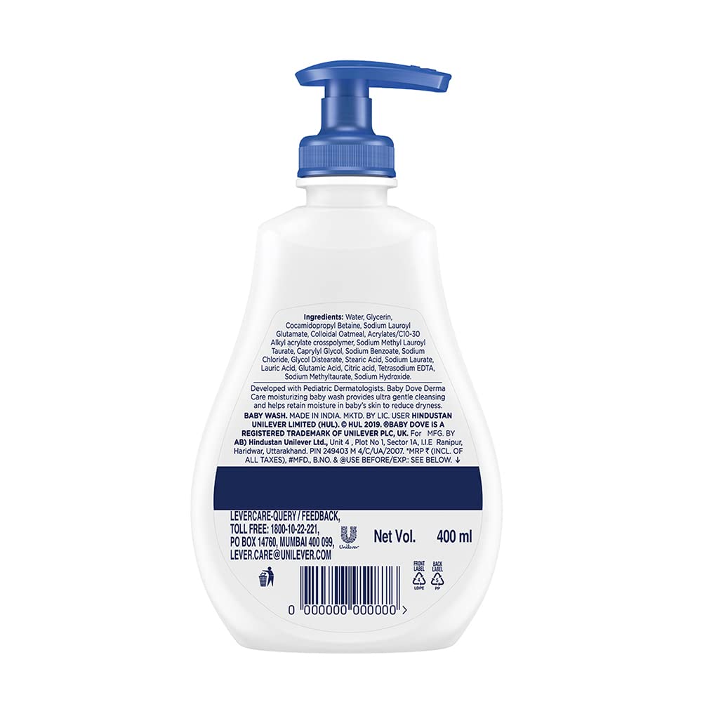 Baby Dove Derma Protect Moisturising Wash 400ml