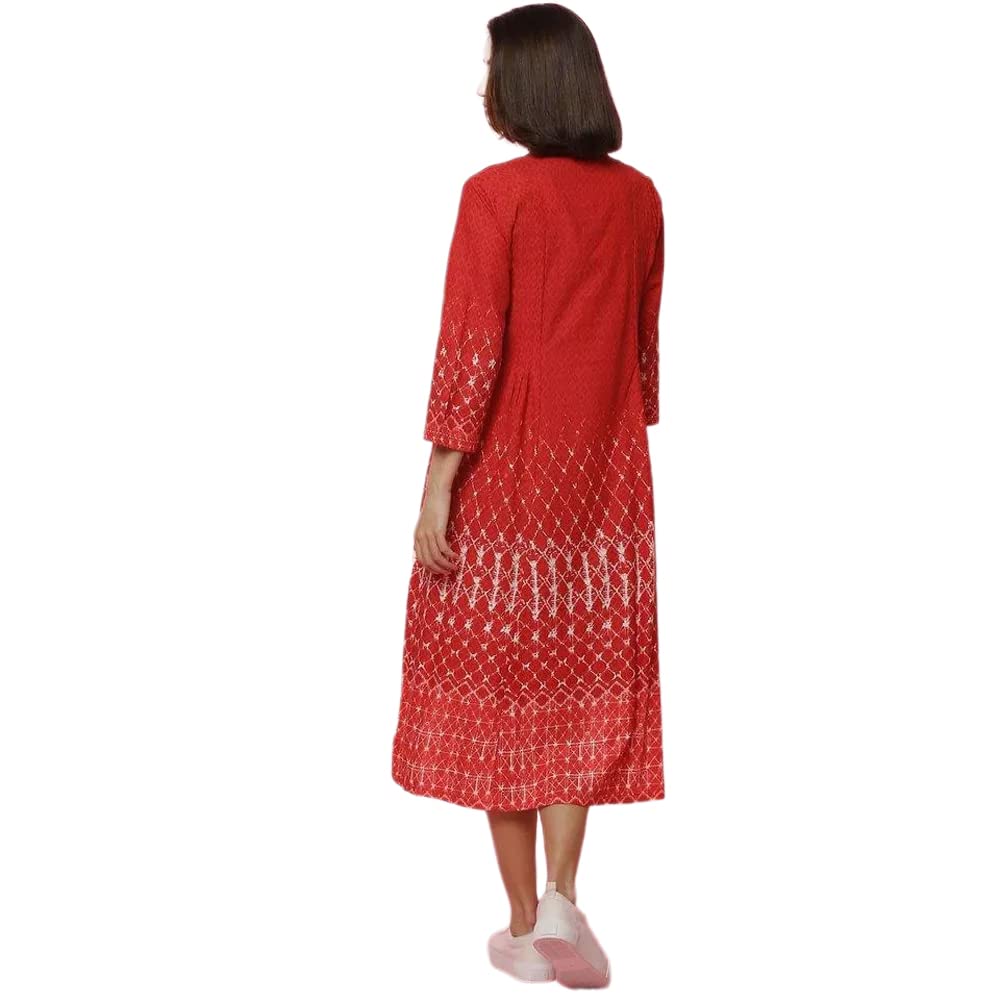 BIBA Women Rayon Kurta