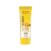 Jovees Herbal Sunscreen Fairness Gel SPF 25 For Tanning & Sun Damage | Oily, Sensitive, Dry Skin | Sunscreen For protect Your Skin with Lightweight & No White Cast Formula | Women/Men 50g
