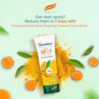 Himalaya Dark Spot Clearing Turmeric Face Wash| Reduce dark spots in 7 days | Organically sourced & Cold-pressed turmeric 200ml