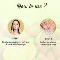 Biotique Fruit Brightening Face Wash| Ayurvedic and Organically Pure| Advanced Swiss Technology |100% Botanical Extracts| Suitable for All Skin Types | 200mL (Pack of 3)